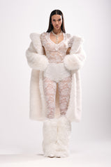 WISH YOU WERE ME LACE JUMPSUIT IN WHITE
