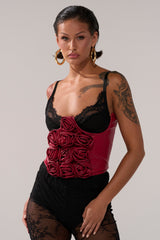 IN BLOOM PU BELT