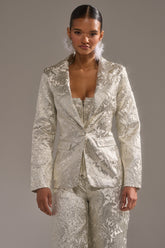 COCO BROCADE BLAZER
