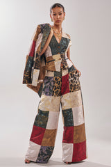 MADE YOU LOOK PATCHWORK TROUSER