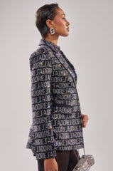 J'ADORE EMBELLISHED BLAZER