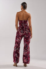 IN YOUR DREAMS VELVET JUMPSUIT