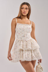 TEA TIME MINI DRESS