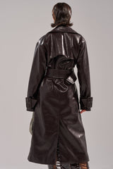EMBOSSED CROC TRENCH