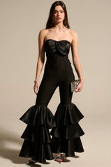 I JUST WANNA DANCE FLARE LEG JUMPSUIT