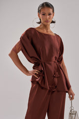 HIGH SOCIETY BLOUSE