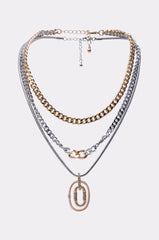 CAN YOU NOT NECKLACE SET