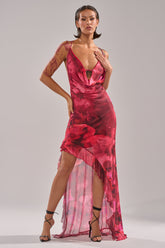 HILLARY FLORAL MAXI DRESS