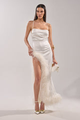 LIGHT AS A FEATHER MAXI DRESS