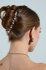 REGAL RHINESTONE HAIR CLIP