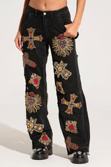WILD AND FREE DENIM PANT