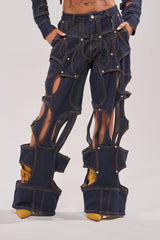 CUT YOU OUT RELAXED DENIM