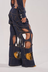 CUT YOU OUT RELAXED DENIM