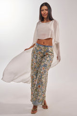 IT GIRL BLOUSE IN IVORY