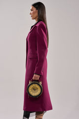SCARLETT LUXE TRENCH IN PURPLE