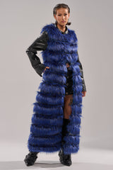 RIZZA PANELED FUR VEST