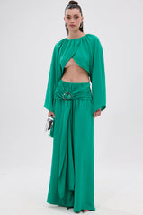 CALL ME LATER CROSSOVER BLOUSE