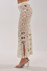 LETS GO TO THE RESORT MAXI SKIRT
