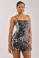 TRUE ICON MIRROR MINI DRESS