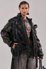 LOCKED IN STRAP BOMBER
