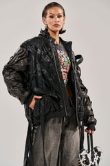 LOCKED IN STRAP BOMBER