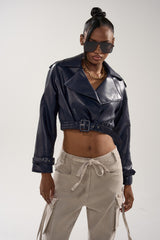 BUTTER LUXE MOTO IN NAVY