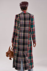 TALK TO ME NICE PATCHWORK TRENCH