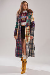 RILEY PATCHWORK TRENCH