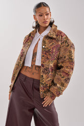 SLIDE ON ME TAPESTRY BOMBER