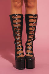 AZALEA WANG TOMLIN BLACK BOOT