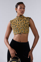 GOLDEN GLAM BLOUSE
