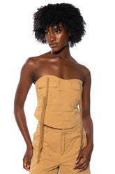 MINDING MINE CARGO CORSET