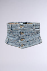 STACKS ON STACKS DENIM BELT
