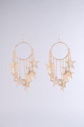 STAR POWER HOOP EARRING