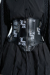 IN THE CITY EMBROIDERED UNDERBUST BELT