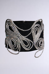IM A WONDER RHINESTONE STRETCH BELT