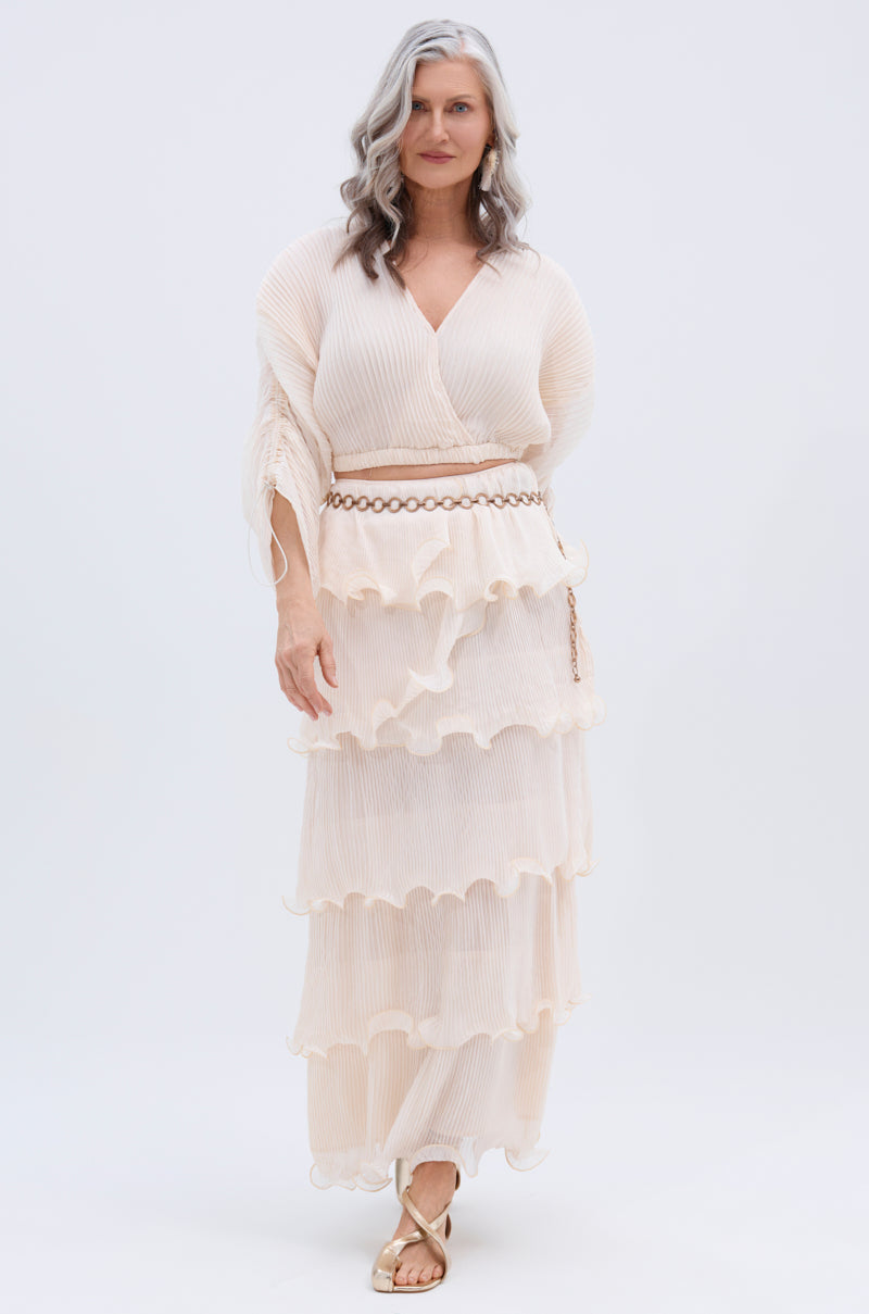 RUFFLE HEAVEN BLOUSE