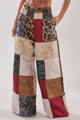 MADE YOU LOOK PATCHWORK TROUSER