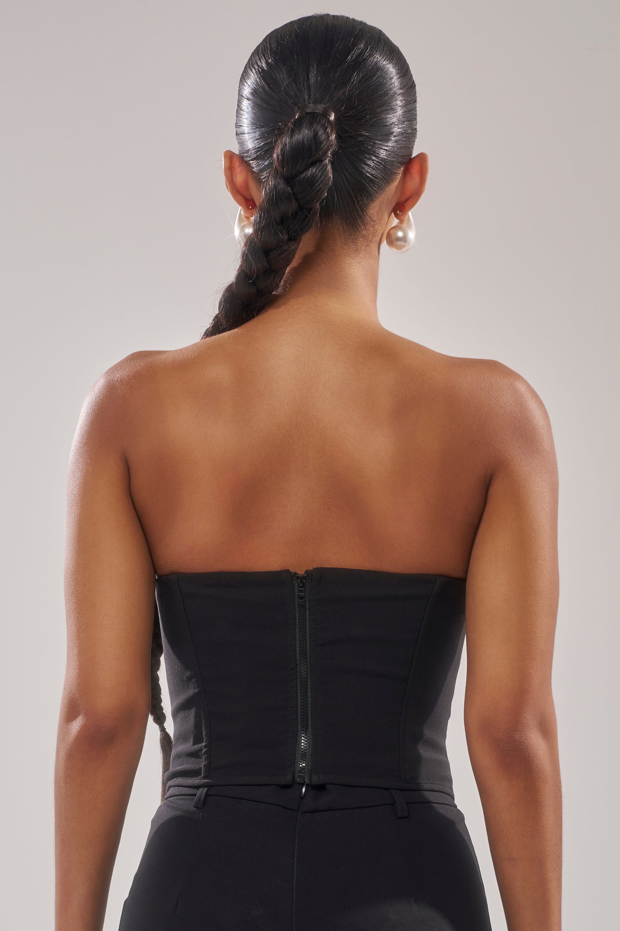 NEVER YOURS ALL OVER PEARL CORSET