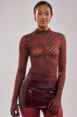 EXTREMELY SEXY MESH LONG SLEEVE WITH CORSET