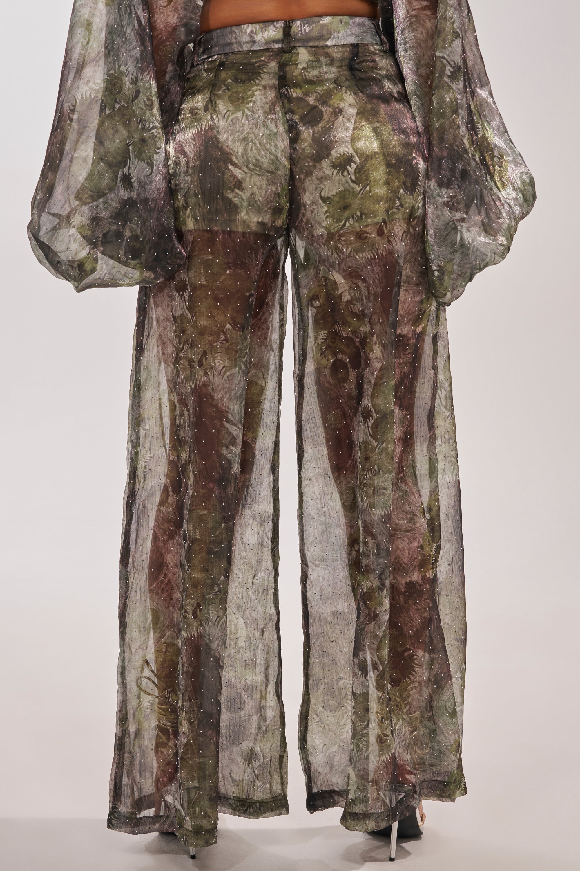 MYSTIQUE FLORAL CHIFFON PANT