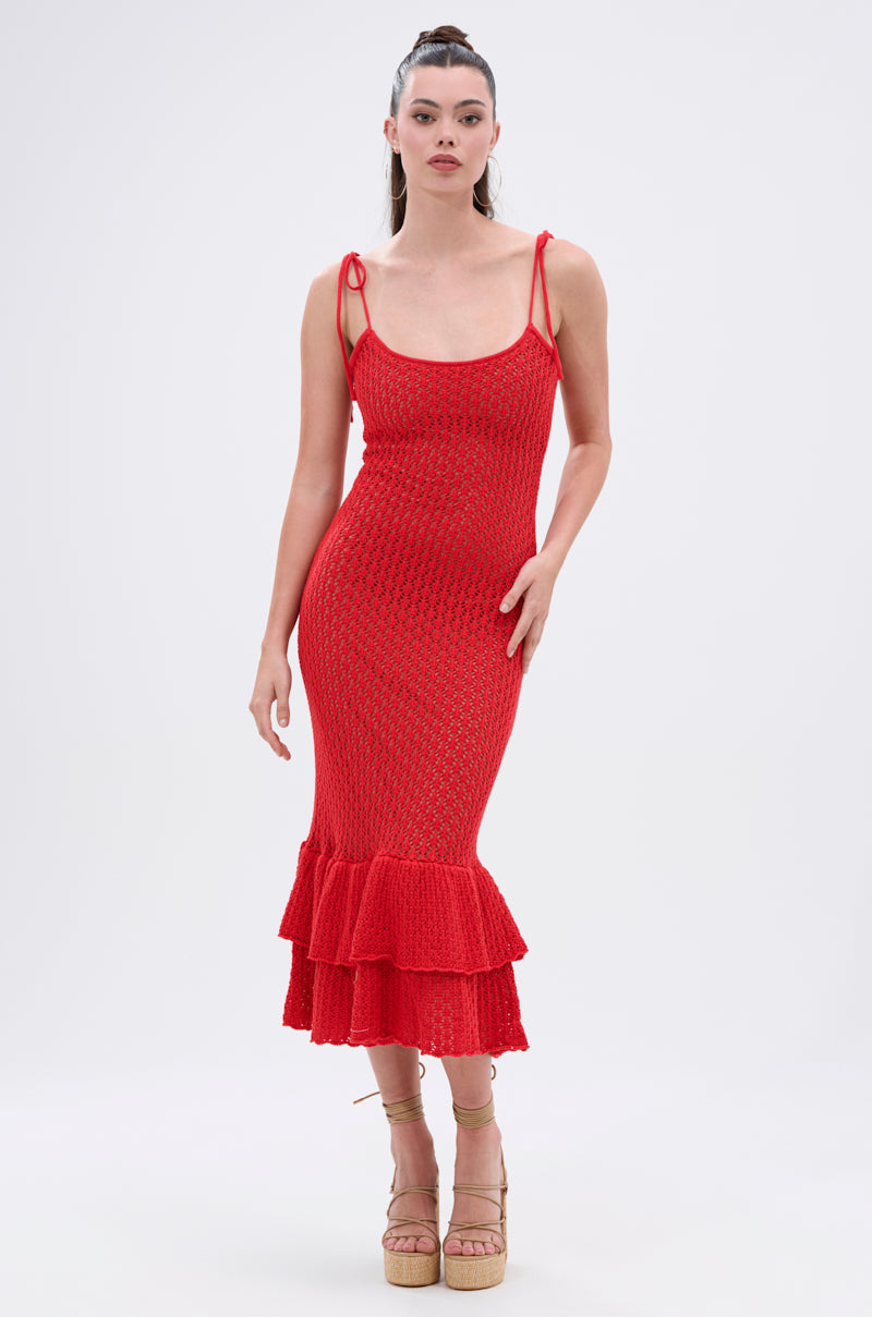 LINSEY MAXI KNIT DRESS