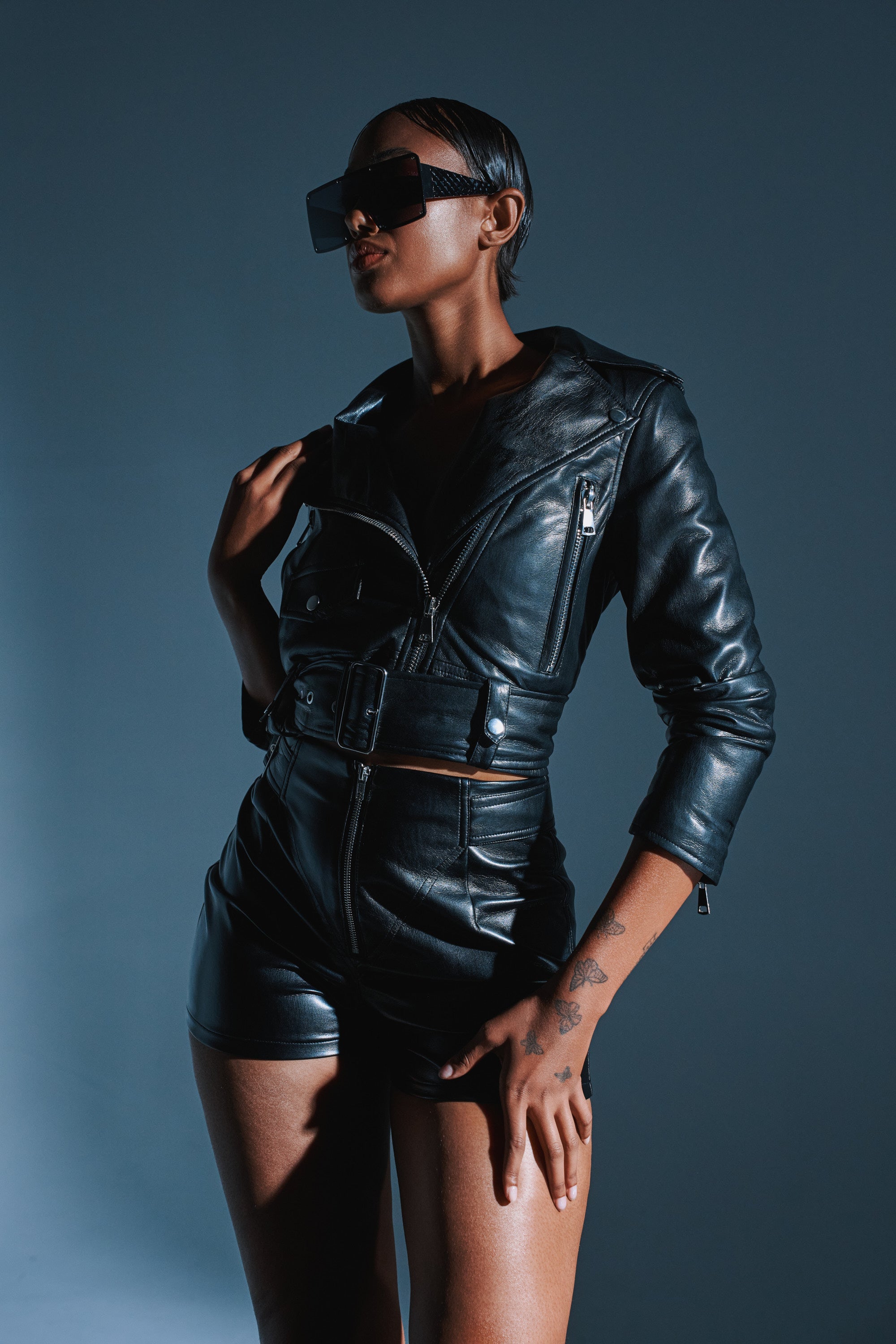 BUTTER LUXE EVERYDAY MOTO IN BLACK