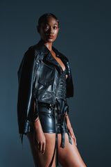 BUTTER LUXE EVERYDAY MOTO IN BLACK