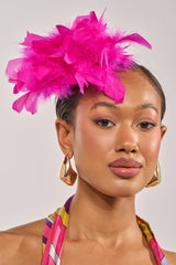 AT BRUNCH FEATHER BROOCH