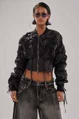 ARIANA SCRUNCH BOMBER