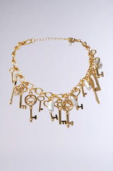 YOU HAVE THE KEY CHARM NECKLACE