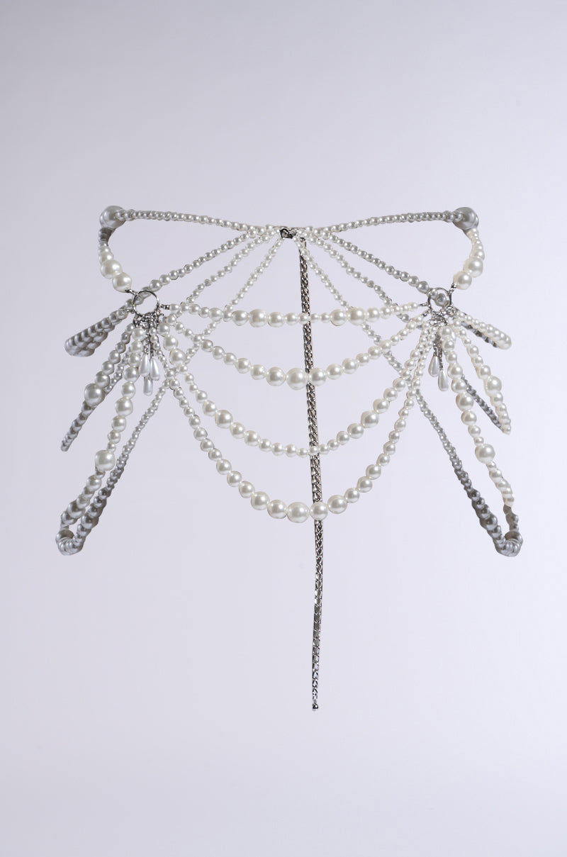 COCO PEARL CHAIN BELT