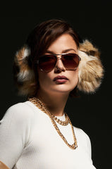 WILD ONE FAUX FUR EAR MUFFS