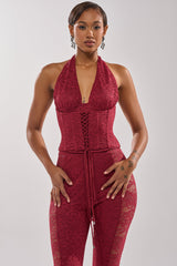 LOVE BOMB LACE CORSET